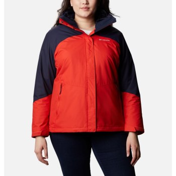 Columbia Bugaboo II Fleece Interchange Plus Size, Chamarras Naranjas Para Mujer | 732481-SHI